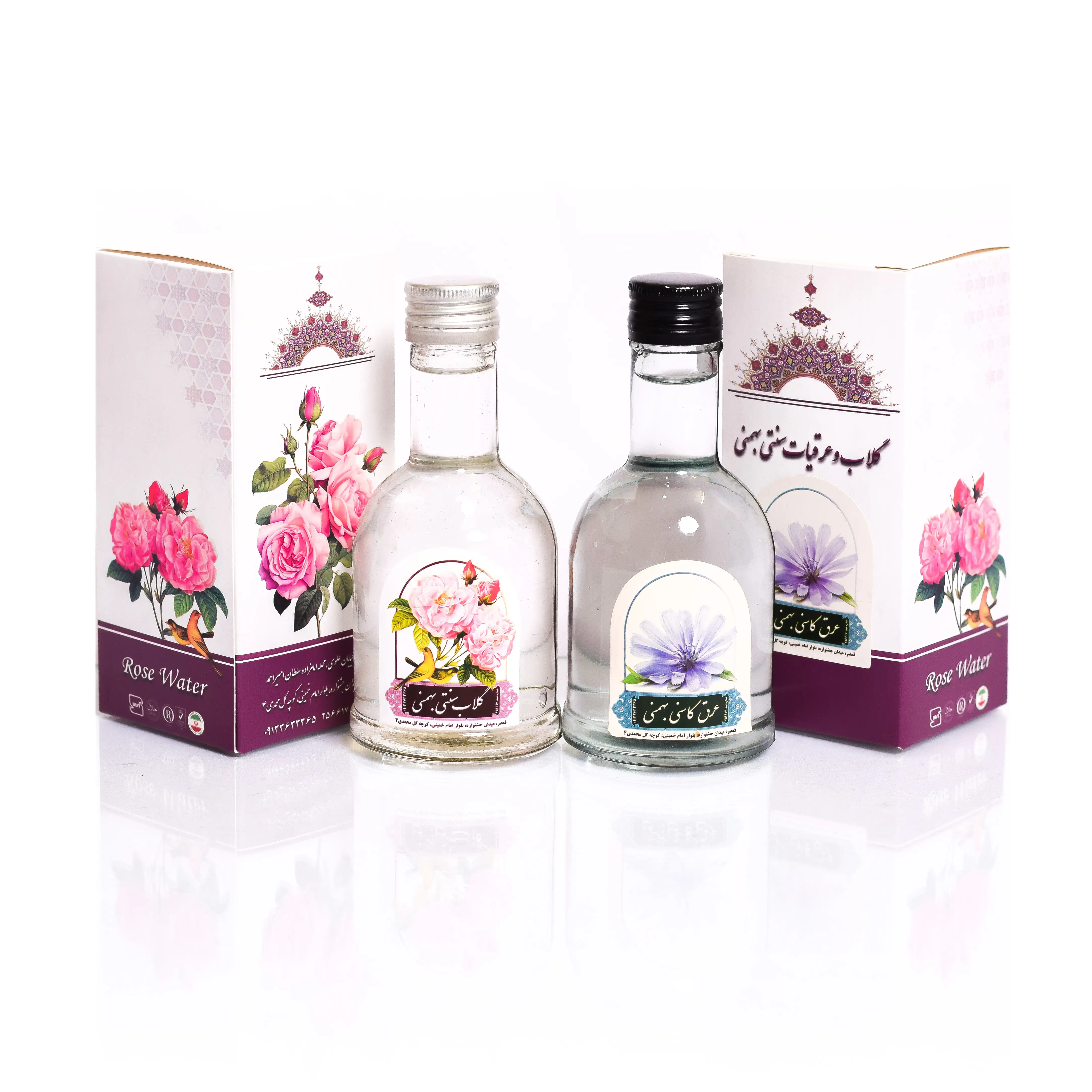 گلاب ممتاز+عرق کاسنی بهمنی